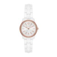 Michael Kors horloge MK6840 Runway Mercer wit - thumbnail