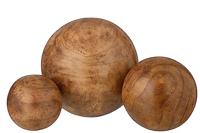 J-Line Bal Paulownia Bruin Large - thumbnail
