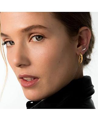 Dames oorbellen Secrecy E8234CDAWW190 Sterling zilver 3 cm