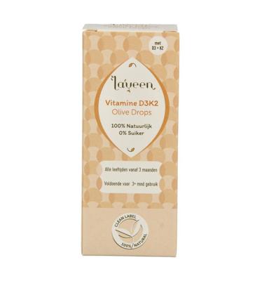 Laveen Vitamine D3K2 Olijfolie Druppels Laveen Vitamine D3K2 Olijfolie Druppels