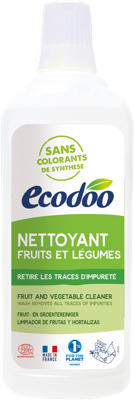 Ecodoo Fruit en groente reiniger bio 750 Milliliter