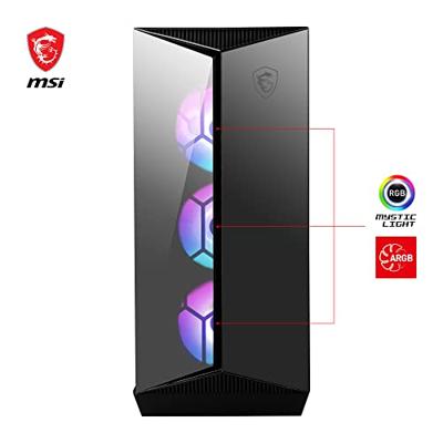 Micro Star International Computer MPG GUNGNIR 110R Midi-tower PC-behuizing Zwart