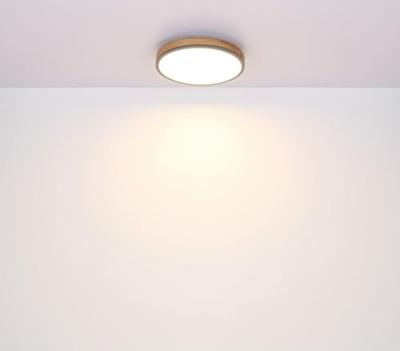Globo Houten led plafondlampDoro Ø 30cm - 416080WD1R