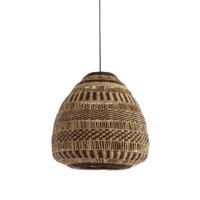 Light & Living Rotan hanglampSoluna Ø 56cm - donkerbruin naturel - 2996284 - thumbnail