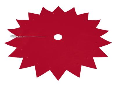 LIVARNO home LED-kerstboom rok (Ster, Rood) LIVARNO home LED-kerstboom rok (Ster, Rood)