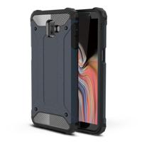 Magic Armor TPU + PC combinatie Case voor Galaxy J6 PLUS (marineblauw) - thumbnail