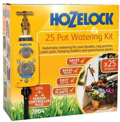 Hozelock 2804 1240 Druppelbewateringsset Steekkoppeling Slanglengte: 15 m