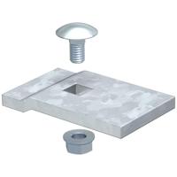 OBO Bettermann 6232485 Klemstuk Metaal 10 stuk(s) - thumbnail