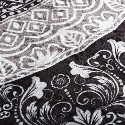 Vloerkleed wasbaar anti-slip 190x300 cm meerkleurig - thumbnail