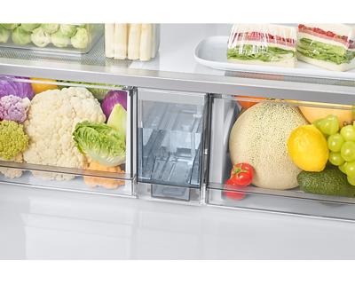 Samsung 796 Ltrs French Door Refrigerator| Digital Inverter | Triple Cooling | RF85A92FASR-AE | Silver Color Samsung 796 Ltrs French Door Refrigerator| Digital Inverter | Triple Cooling | RF85A92FASR-AE | Silver Color