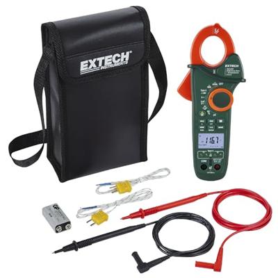 Extech Extech EX623A Stroomtang Digitaal IR-thermometer CAT III 600 V Weergave (counts): 6000 Extech Extech EX623A Stroomtang Digitaal IR-thermometer CAT III 600 V Weergave (counts): 6000