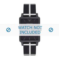 Armani horlogeband AR1857 Textiel Multicolor 20mm - thumbnail