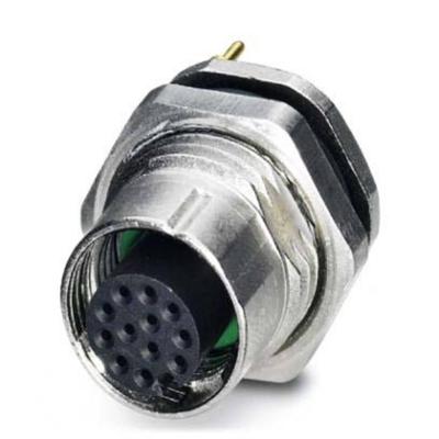 Phoenix Contact 1436770 Sensor/actuator inbouwconnector M12 Aantal polen (sensoren): 12 Bus, inbouw 20 stuk(s) Phoenix Contact 1436770 Sensor/actuator inbouwconnector M12 Aantal polen (sensoren): 12 Bus, inbouw 20 stuk(s)