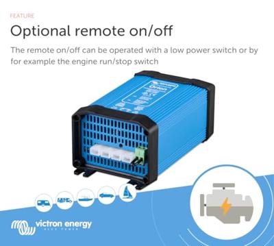 Victron Energy DC/DC-converter 24 V/DC - 13.2 V/DC/35 A Victron Energy DC/DC-converter 24 V/DC - 13.2 V/DC/35 A