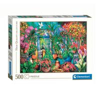 Clementoni legpuzzel kunstwerken the greenhouse caretakers, 500st. - thumbnail