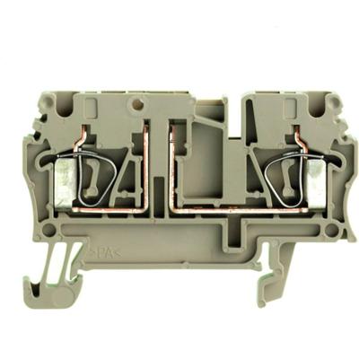 Weidmüller 1831130000 Testscheidingsserieklem Spanveer Donkerbeige 100 stuk(s)