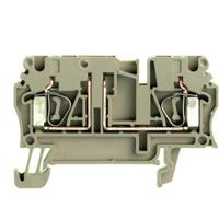 Weidmüller 1831130000 Testscheidingsserieklem Spanveer Donkerbeige 100 stuk(s) - thumbnail