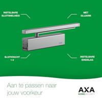 AXA AXA 7508 deurdranger met glijarm sluitkracht 1-3 - aluminiumgrijs - thumbnail