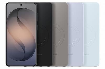 Samsung Samsung EF-SS947 - Hintere Abdeckung für Mobiltelefon Backcover Samsung Galaxy S26+ Lichtblauw Inductieve lading