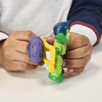 Iron Hulk-figuur en gepantserd Bolide-voertuig, Marvel Iron Man en zijn geweldige vrienden, vanaf 3 jaar - thumbnail