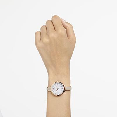 Swarovski 5642218 Horloge Crystalline Delight rosekleurig-grijs 33 mm