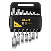 Stanley FMMT82900-0 FatMax Ringsteeksleutelset met ratel stubby 7-delig - thumbnail