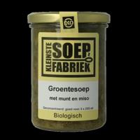 Kleinstesoepfabriek Groentesoep met munt en miso bio 400 Milliliter - thumbnail