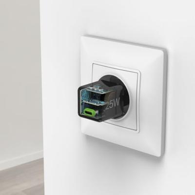 Hama Fast Charger USB-C PD/Qualcomm® Super-Mini Charger 25 W Oplader Zwart