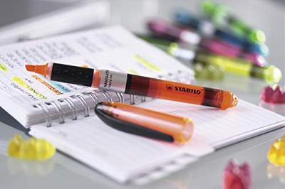 STABILO Navigator markeerstift 10 stuk(s) Geel