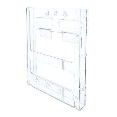 Deflecto 772001 Folderhouder Transparant DIN A4 staand 1 stuk(s) Aantal vakken: 1 (b x h x d) 228 x 285 x 50 mm