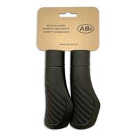 ABI tpe sebs fiets handvatten 130mm zwart - thumbnail