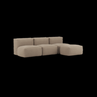 Soft Sofa Indoor - 3 Seater Open - thumbnail