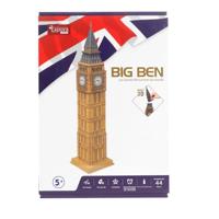 3D Puzzel - Big Ben - Constructiespel - EXPLORA - 44 stukjes - Vanaf 5 jaar - thumbnail