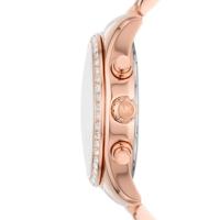 Michael Kors MK7242 Horloge Lexington Chrono staal rosekleurig-wit 38 mm - thumbnail