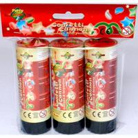 Party kanon confetti 11 cm set a 3 stuks - thumbnail