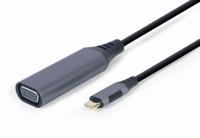 Cablexpert USB-C naar VGA adapter kabel 15cm - 9530402 - thumbnail