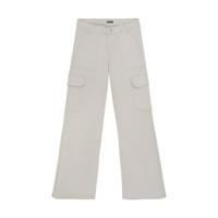 Indian Blue Jeans Zomer jeans broek meisjes - grijs - cargo - wide fit - thumbnail