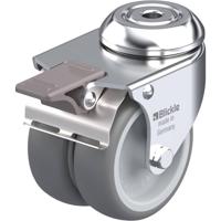 Blickle LMDA-TPA 75G-FI Dubbel zwenkwiel Wieldiameter: 75 mm Draagvermogen (max.): 100 kg 1 stuk(s) - thumbnail