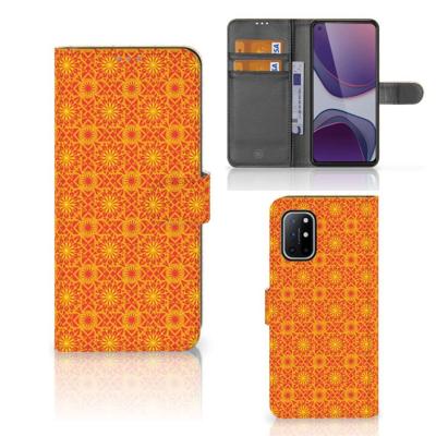 OnePlus 8T | Telefoon Hoesje | Batik Oranje OnePlus 8T | Telefoon Hoesje | Batik Oranje