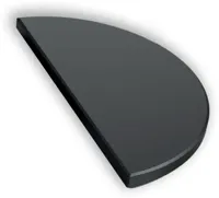 The Bastard half moon stone black 1pcs Large - thumbnail