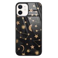 iPhone 12 glazen hardcase - Counting the stars - thumbnail