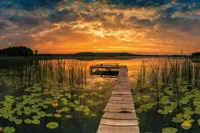 Alexsar Art schilderij Glas art panorama 120x80cm - thumbnail