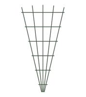 Metalen klimrek V-vorm recht groen - thumbnail