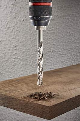 Wolfcraft Houtspiraalboor | HSS Prof | Ø5 x 86mm | 1 stuk - 7247000 Wolfcraft Houtspiraalboor | HSS Prof | Ø5 x 86mm | 1 stuk - 7247000