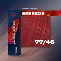Wella Professionals Koleston Perfect Me+ Permanent Creme Colour 77/46 Medium Blonde Intensive Red Violet 60ml - thumbnail