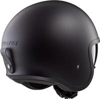 LS2 jet helm "of599 ii spitfire solid" helmet of599 spitf.ii solid xs matt black - thumbnail