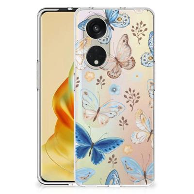 TPU Hoesje voor OPPO Reno8 T 5G Vlinder