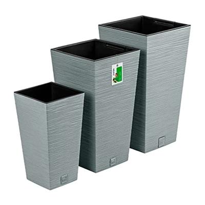 Prosperplast Bloempot Furu Square (Beton, 395x395x755) Prosperplast Bloempot Furu Square (Beton, 395x395x755)