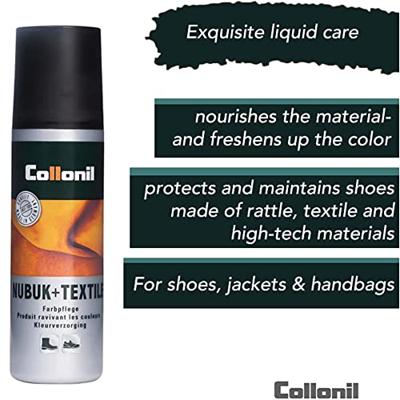 Collonil Nubuk+Textile Zwart 100ML - alle