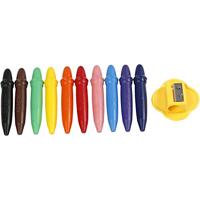 Giotto Bèbè waskrijt 7 cm 10 stuks - thumbnail